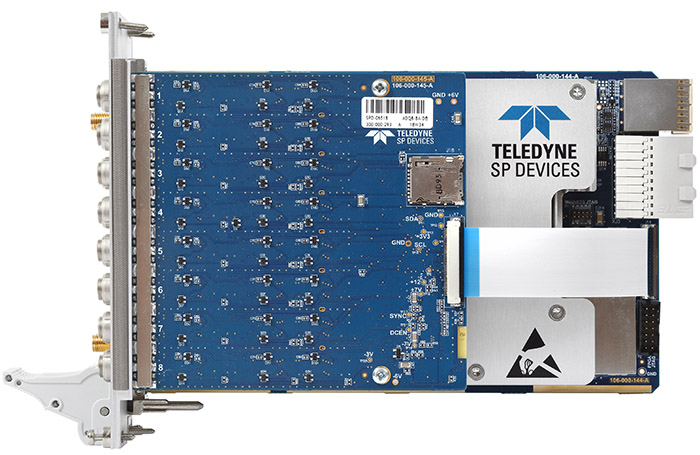 Teledyne SP Devices ADQ8-8C多通道，10位數(shù)字轉(zhuǎn)換器